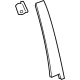 GM 23363734 Front Applique, Rear Driver Side GM 23363734 Front Applique, Rear Driver Side