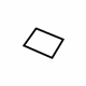 GM 20890843 Instrument Panel Cap, Passenger Side GM 20890843 Instrument Panel Cap, Passenger Side