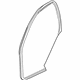 GM 24427986 Body Weatherstrip, Oak GM 24427986 Body Weatherstrip, Oak