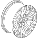 GM 85117544 Spare Wheel, Rear GM 85117544 Spare Wheel, Rear