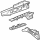 GM 84631446 Upper Rail Assembly, Front Driver Side GM 84631446 Upper Rail Assembly, Front Driver Side