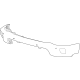GM 84913616 Bumper, Front GM 84913616 Bumper, Front