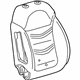 GM 23322837 Seat Back Cover, Front GM 23322837 Seat Back Cover, Front