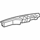 GM 23242230 Armrest Bezel, Black, Front Driver Side