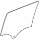 GM 23379203 Door Glass, Rear Driver Side GM 23379203 Door Glass, Rear Driver Side