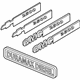 GM 22789094 Nameplate, Rear GM 22789094 Nameplate, Rear