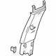 GM 84395019 Upper Center Pillar Trim, Gray, Inner Driver Side