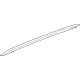 GM 86777105 Rail Assembly-Luggage Carrier Side *Satin Aluminn GM 86777105 Rail Assembly-Luggage Carrier Side *Satin Aluminn
