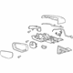 GM 23105597 Mirror Assembly, Rear Driver Side
