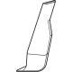 GM 85634216 Deflector, Rear Wheel Opening GM 85634216 Deflector, Rear Wheel Opening