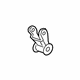 GM 23341158 Shackle, Rear GM 23341158 Shackle, Rear