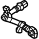 GM 85161758 Inlet Hose, Driver Side GM 85161758 Inlet Hose, Driver Side