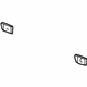 GM 10406707 Bumper Bracket Reinforcement Plate, Rear GM 10406707 Bumper Bracket Reinforcement Plate, Rear