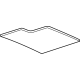 GM 85114363 Insulator, Roof Trim(Interior) GM 85114363 Insulator, Roof Trim(Interior)