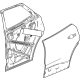 GM 26434764 Door, Rear Side Door GM 26434764 Door, Rear Side Door