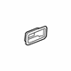 GM 84433656 Handle Bezel, Black, Rear Driver Side GM 84433656 Handle Bezel, Black, Rear Driver Side