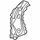 GM 23283819 Front Extension, Inner Driver Side GM 23283819 Front Extension, Inner Driver Side