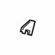 GM 23273895 Armrest Cover, Jet Black, Passenger Side GM 23273895 Armrest Cover, Jet Black, Passenger Side