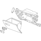 GM 85531392 Glove Box Assembly, Black GM 85531392 Glove Box Assembly, Black