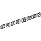 GM 15860871 Nameplate, Rear GM 15860871 Nameplate, Rear