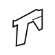 GM 20761352 Hinge Reinforcement, Passenger Side GM 20761352 Hinge Reinforcement, Passenger Side