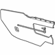 GM 84138061 Extension Panel, Titanium, Front Driver Side