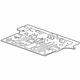 GM 23347409 Rear Floor Pan GM 23347409 Rear Floor Pan