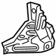 GM 42334481 Fender Bracket, Front Driver Side