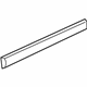GM 20863601 Side Molding, Rear Lower Passenger Side GM 20863601 Side Molding, Rear Lower Passenger Side