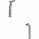 GM 89025317 Lock Pillar GM 89025317 Lock Pillar