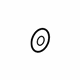 GM 13219183 Lower Control Arm Washer, Rear