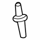 GM 11546996 Luggage Rack Stud GM 11546996 Luggage Rack Stud