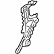 GM 22987030 Rear Pillar Reinforcement, Outer Driver Side GM 22987030 Rear Pillar Reinforcement, Outer Driver Side