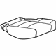 GM 23402438 Cushion Cover, Rear GM 23402438 Cushion Cover, Rear