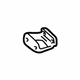 GM 10262515 Roof Panel Rear Bracket, Driver Side GM 10262515 Roof Panel Rear Bracket, Driver Side