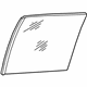 GM 15989988 Door Glass, Black, Passenger Side GM 15989988 Door Glass, Black, Passenger Side