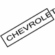 GM 15102877 Nameplate GM 15102877 Nameplate