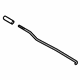 GM 22833412 Lock Rod, Black, Passenger Side GM 22833412 Lock Rod, Black, Passenger Side