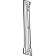 GM 42734527 Outer Brace, Front Driver Side GM 42734527 Outer Brace, Front Driver Side
