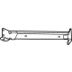 GM 84513497 Diagonal Brace, Driver Side GM 84513497 Diagonal Brace, Driver Side