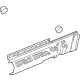 GM 87831201 Molding, Rocker Panel, Rear, Carbon