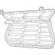 GM 86801628 Outer Grille, Driver Side, Carbon GM 86801628 Outer Grille, Driver Side, Carbon