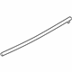 GM 20912195 Belt Molding, Rear Driver Side