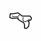 GM 15233708 Bumper Cover Lower Support, Passenger Side GM 15233708 Bumper Cover Lower Support, Passenger Side