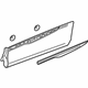 GM 84514843 Lower Molding, Black, Rear Passenger Side GM 84514843 Lower Molding, Black, Rear Passenger Side