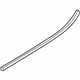 GM 42469791 Belt Molding, Rear Driver Side GM 42469791 Belt Molding, Rear Driver Side