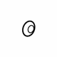 GM 13476991 Seat Back Frame Inner Bushing, Black, Rear GM 13476991 Seat Back Frame Inner Bushing, Black, Rear