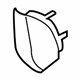 GM 10371230 Pillar Cover, Driver Side GM 10371230 Pillar Cover, Driver Side