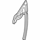 GM 22811633 Front Weatherstrip, Rear Driver Side