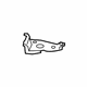 GM 84093846 Crossmember Extension Lower Extension, Driver Side